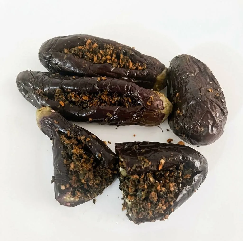 ترشی بادمجان شکم پر- ۱۳۰۰ گرم
