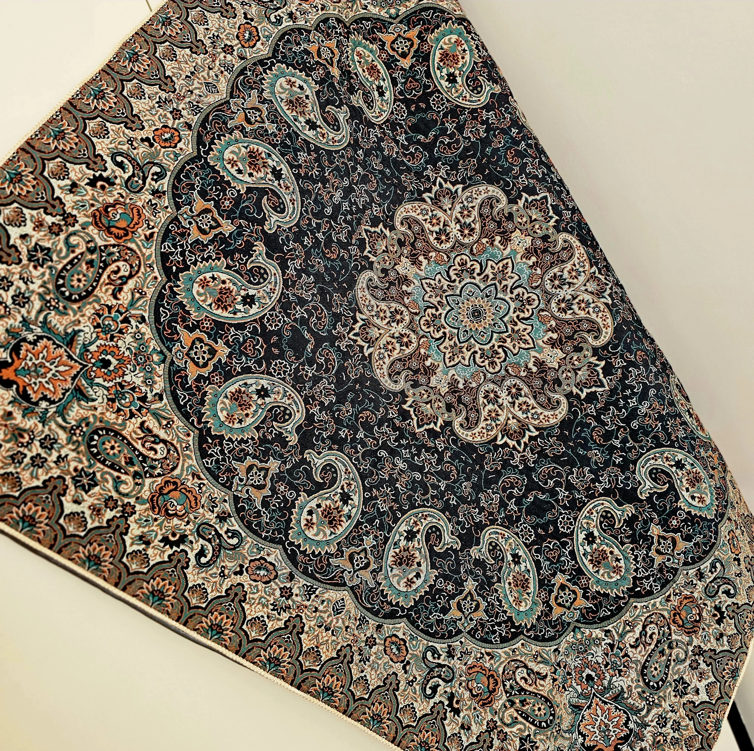 ست هدیه نگارستان نیلی مدل مس و ترمه کد gold24