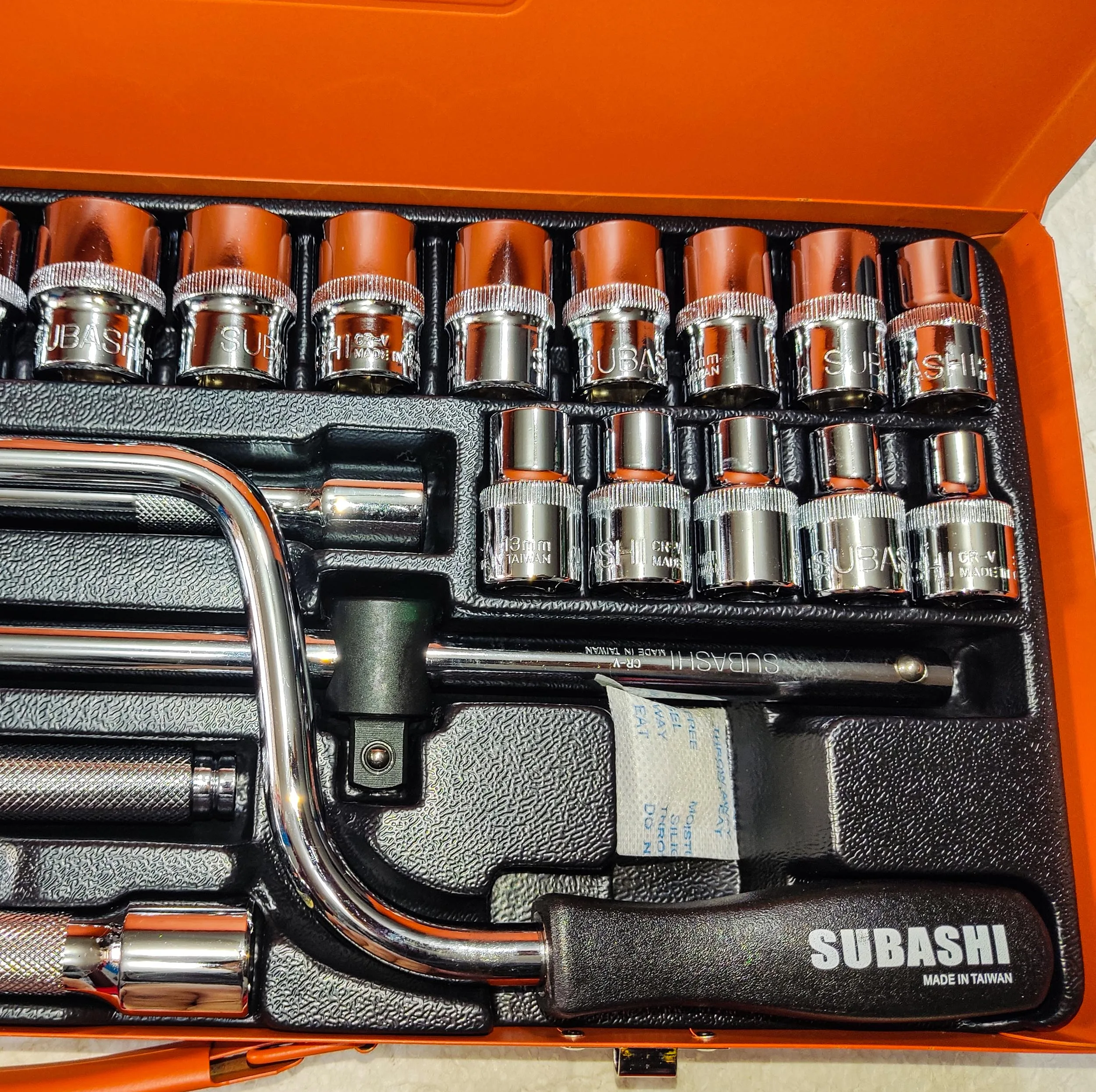آچار جعبه بکس سوباشی مدل TK720257 مجموعه 24 عددی