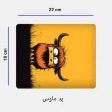 ست ماگ به همراه زیر لیوانی و پد ماوس مدل گاو کد 339