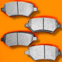 لنت ترمز چرخ جلو مدل Asimku00673 مناسب برای آریزو 6 پرو بسته 4 عددی