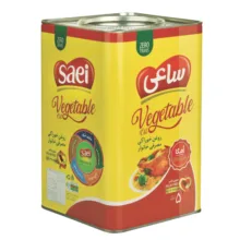 روغن نیمه جامد گیاهی زیرو ترانس ساعی – 5 کیلوگرم