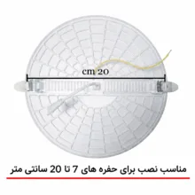 پنل ال ای دی 36 وات مدل توکار فول لایت