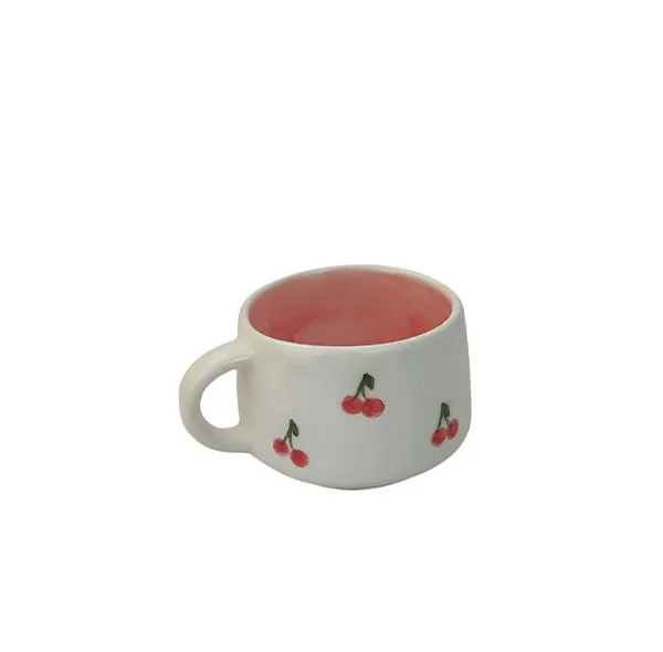 سرویس چای خوری سه پارچه یک نفره مدل گیلاس