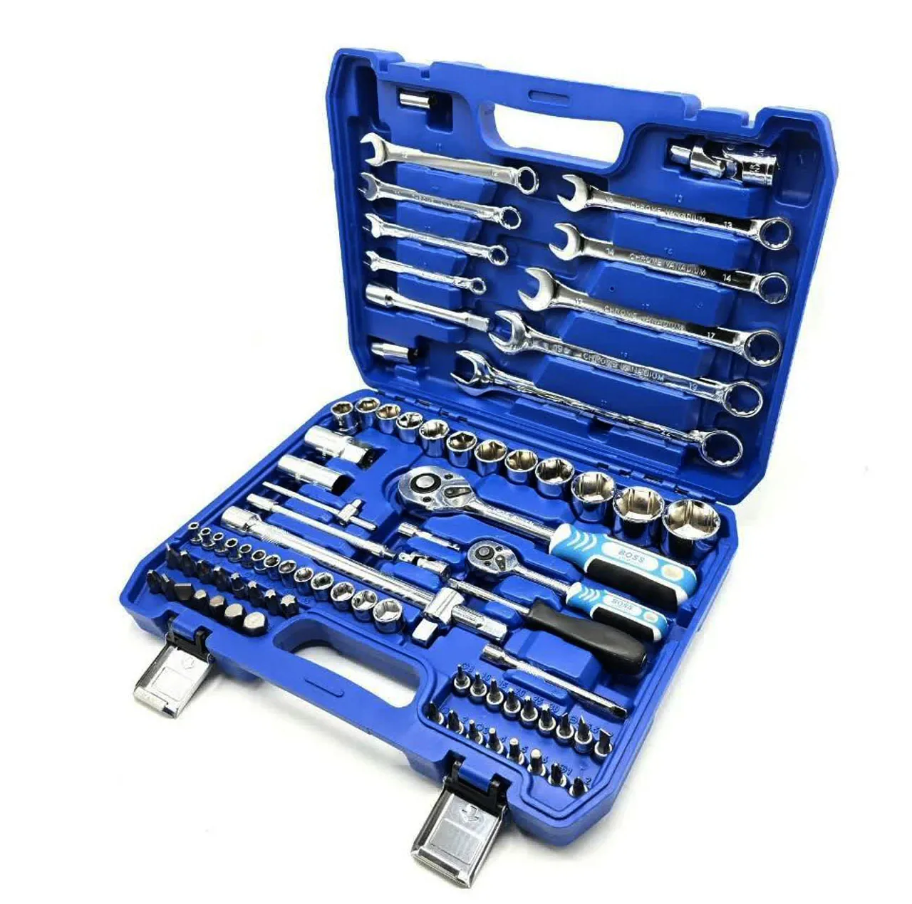 آچار بکس باس مدل BS-82 مجموعه 82 عددی