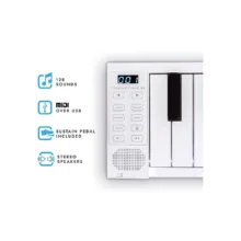 پیانو دیجیتال میدی پلاس مدل تاشو Folding Piano 88