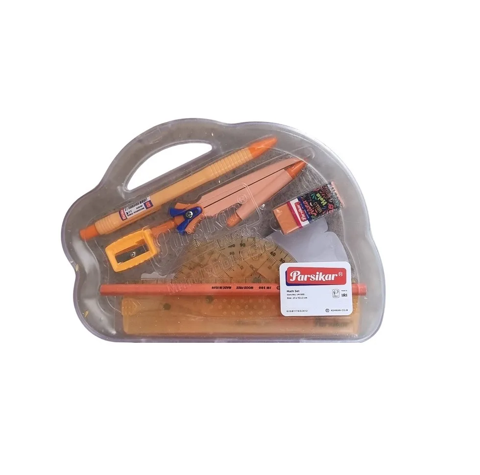 ست پرگار پارسیکار کد JM-930 مجموعه 9 عددی