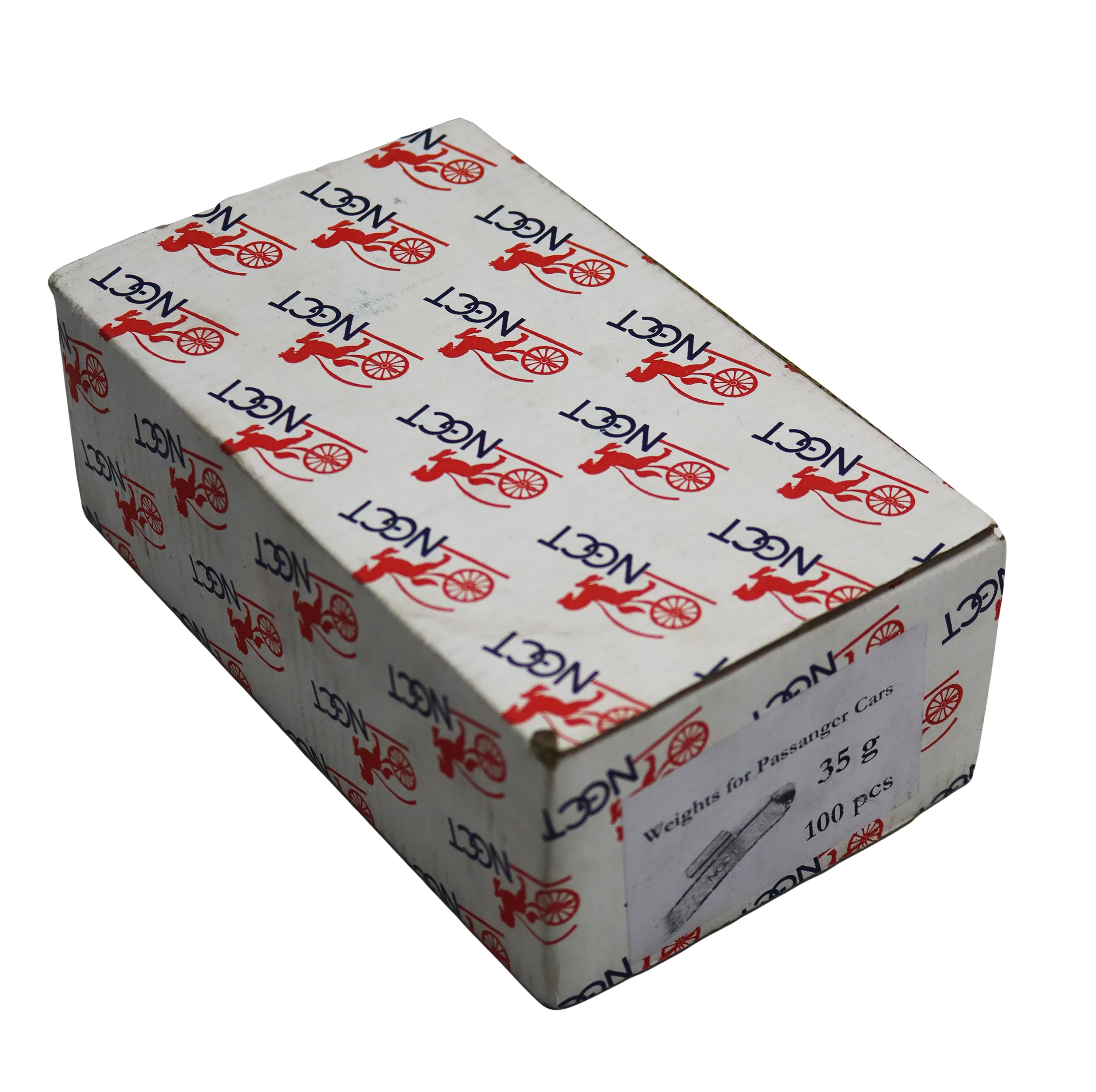 سرب بالانس لاستیک ان جی سی تی مدل گیره ای کد YP-35GR مجموعه 100 عددی