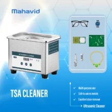 محلول آلتراسونیک مهاوید مدل TSA-50 حجم 1000 میلی لیتر