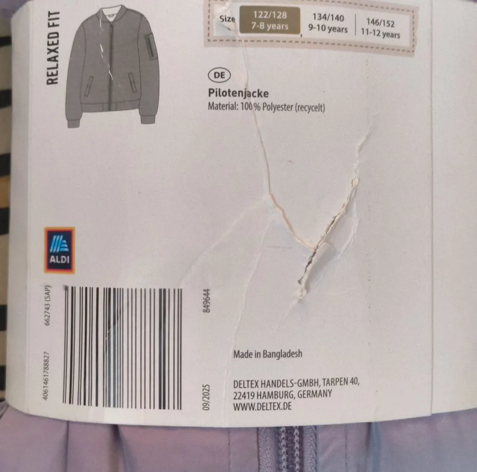 کاپشن دخترانه لیلی اند دان مدل 22714033