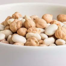 نخود و لوبیا سفید اعتماد خوب - 900 گرم