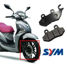 لنت ترمز جلو موتورسیکلت مدل SYM-J200 مناسب برای گلکسی جی J200 sr200