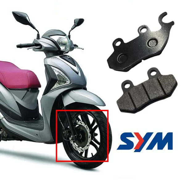 لنت ترمز جلو موتورسیکلت مدل SYM-Fiddle III مناسب برای فیدل 3