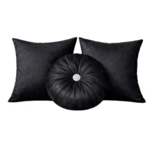 کوسن مدل مخمل پتینه کد 06 سایز 40*40 مجموعه سه عددی