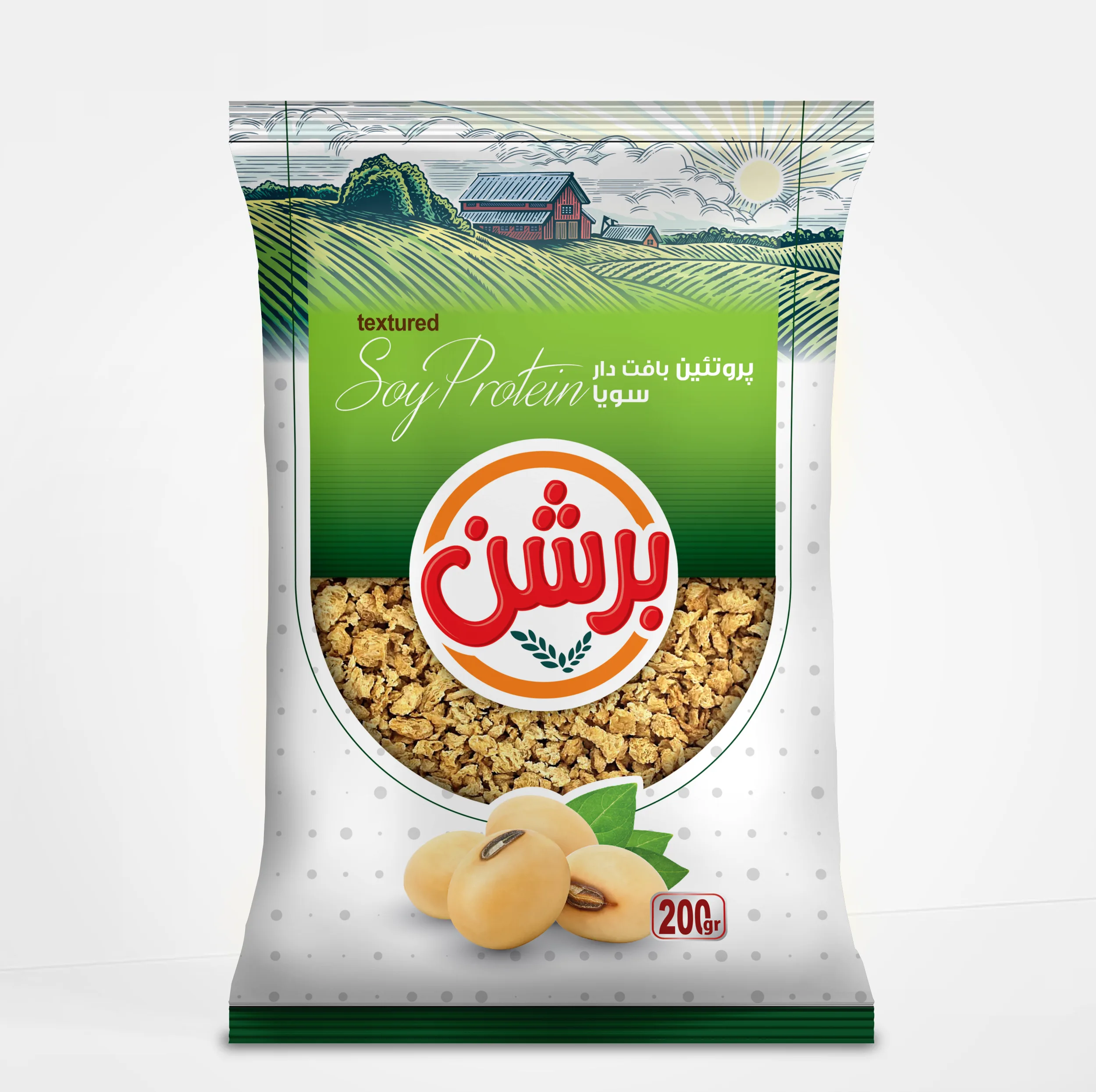 سویا برشن - 200 گرم بسته 2 عددی