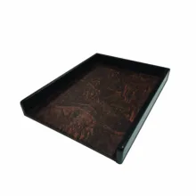ست لوازم اداری رومیزی مدل baldleather مجموعه 9 عددی