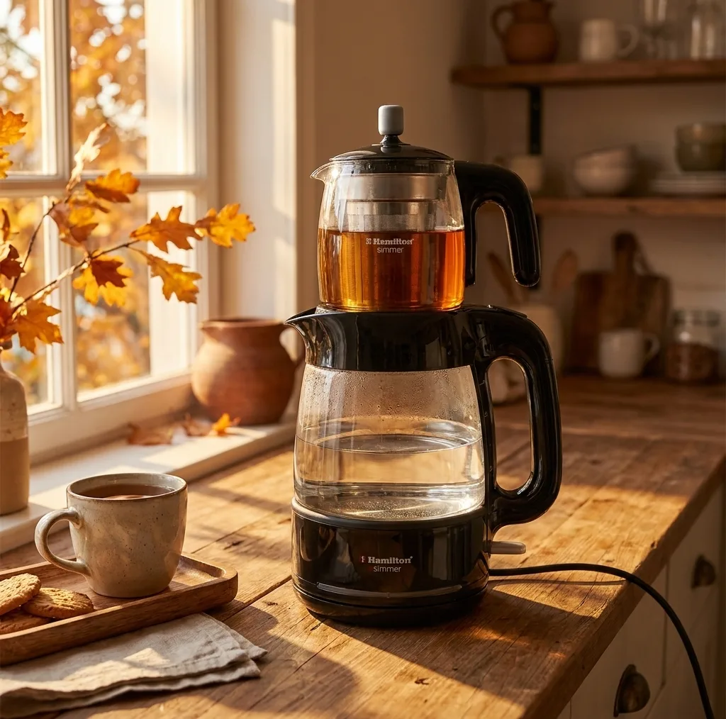 چای ساز روی هم همیلتون مدل HTT-5240