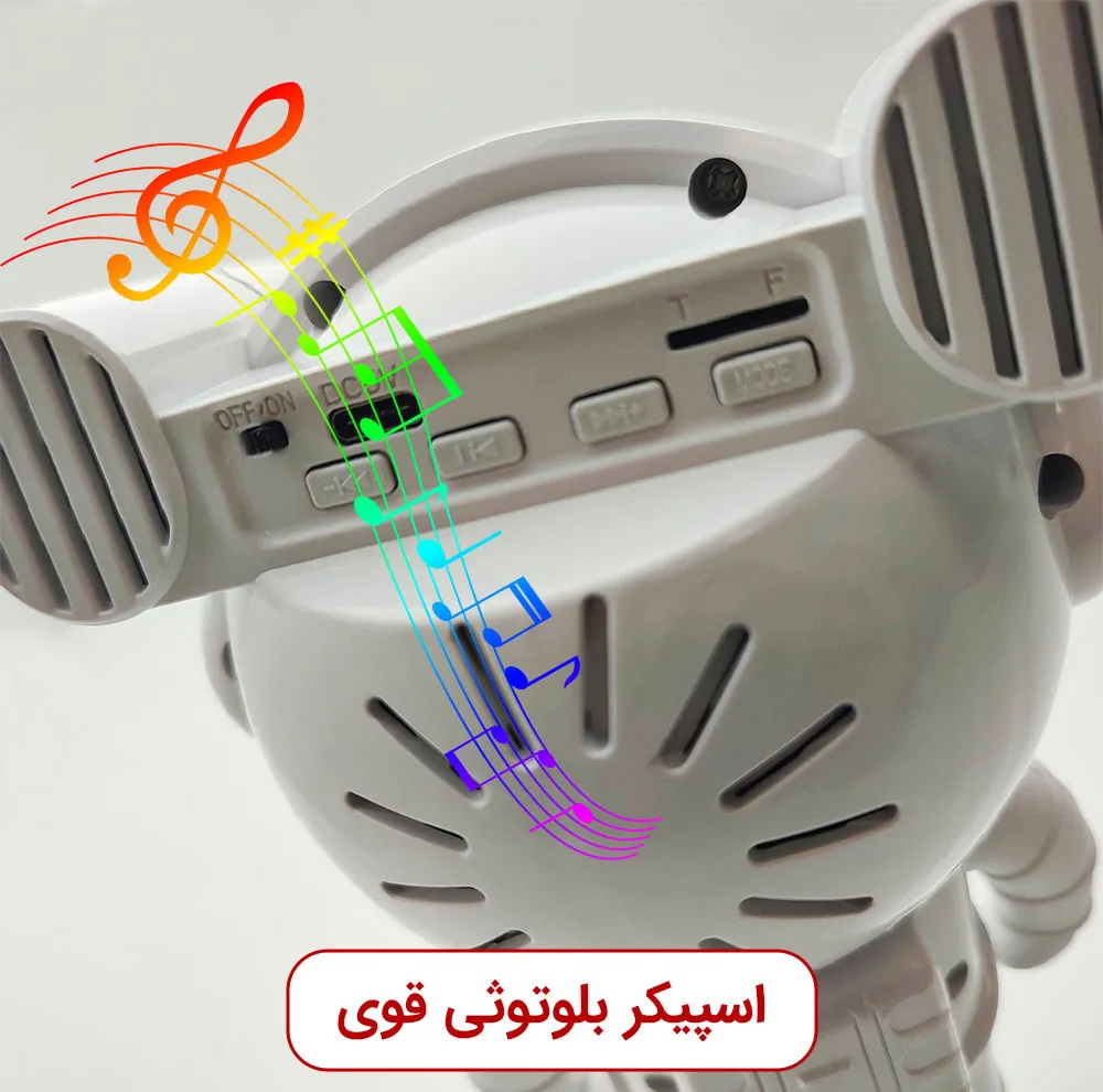 چراغ خواب رومیزی مدل فضانورد