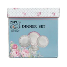 سرویس غذاخوری چینی 20 پارچه 4 نفره مدل ZP-308