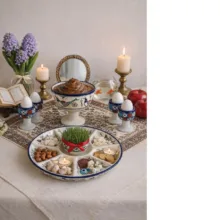 پارچ سرامیکی ميبد مرواريد مدل مرغي ساده کد SONATI