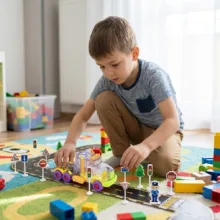 اسباب بازی کامیون و شهر ترافیک مدل D2