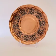 شیرینی خوری مسی مدل آفتاب گردان کد ZH321.13