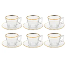 سرویس چای خوری 12 پارچه پاشاباغچه مدل ولا کد 97302