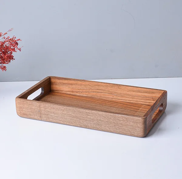 سینی مدل دسته دار چوبی کد 31