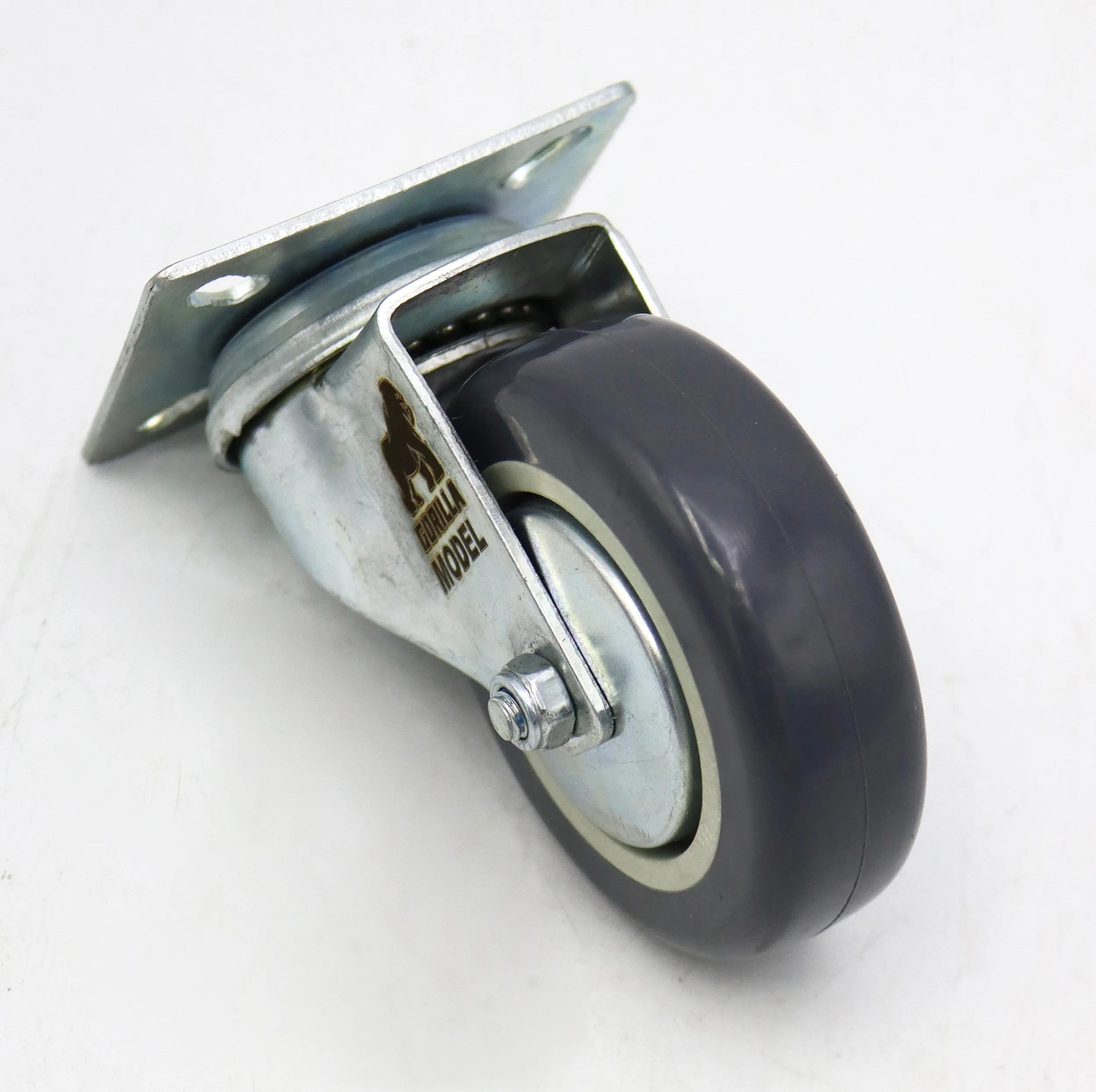چرخ گردان کفی دار مدل گوریلا کد YP-LASTIC-KAFI-75MM