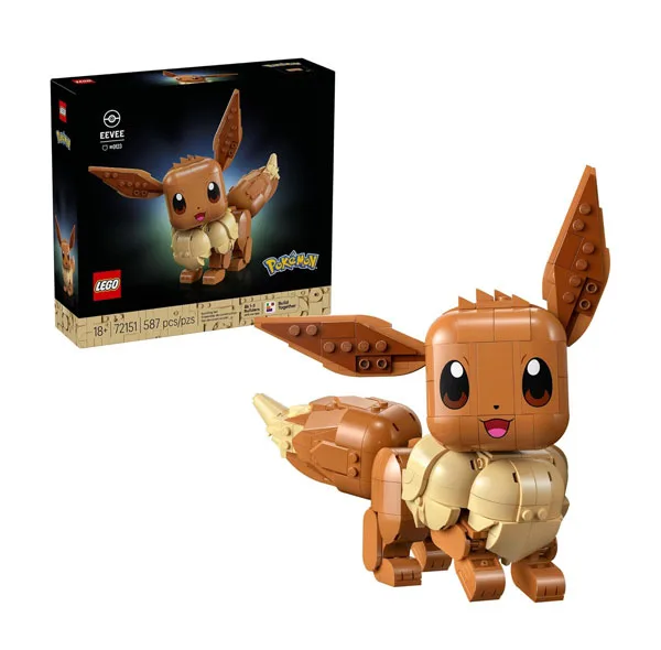 لگو 587 قطعه سری پوکمون مدل Eevee کد 72151