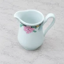 سرویس چای خوری ۱۷ پارچه ۶ نفره مدل گل رز کد ۱۲۱۵