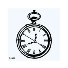 شابلون مدل دیواری طرح ساعت B1028-20.30