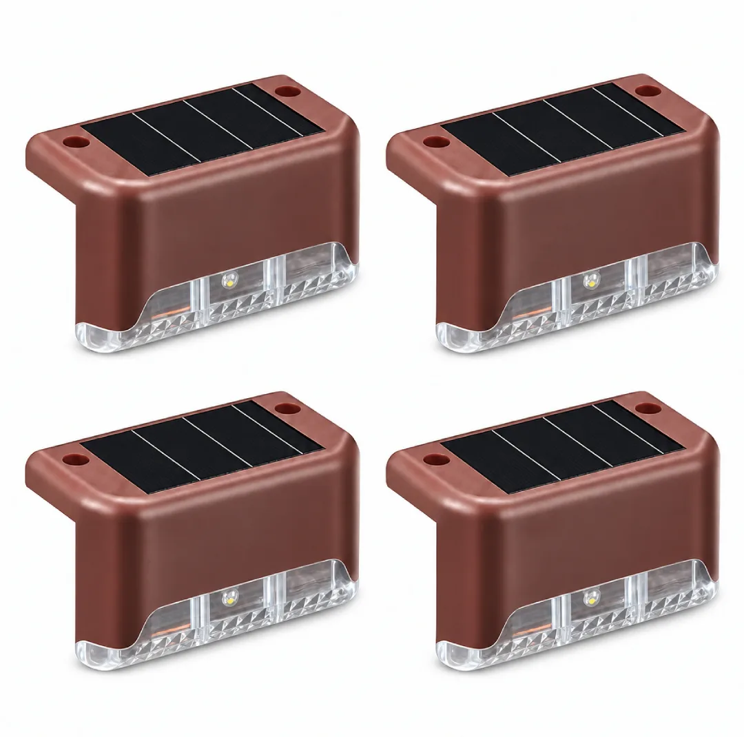 چراغ پارکی خورشیدی مدل Solar Deck بسته 4 عددی
