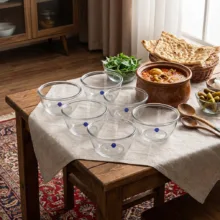 کاسه اونیکس مدل آبگوشت کد 15CM بسته 6 عددی