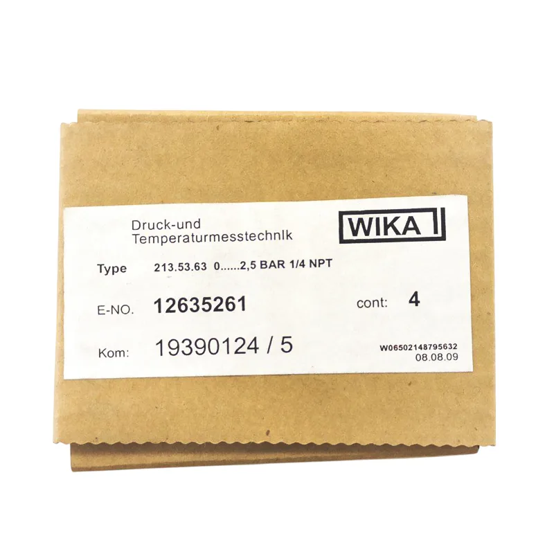 گیج فشار ویکا مدل 6CM-2.5bar