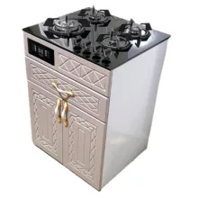 اجاق گاز 4 شعله هاکان مدل دو درب با ترموکوپل