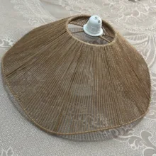 لوستر بافتنی مدل رافیا
