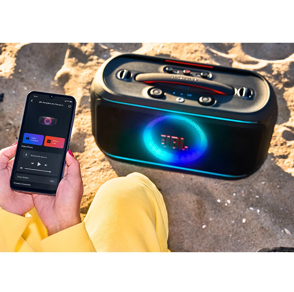 اسپیکر بلوتوثی قابل حمل جی بی ال مدل PartyBox On The Go 2