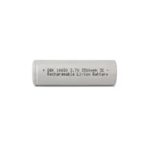 باتری لیتیومی قابل شارژ دی بی کی مدل 18650 3500mAh 3c 3.7V LI-ION ظرفیت 3500 میلی آمپر ساعت
