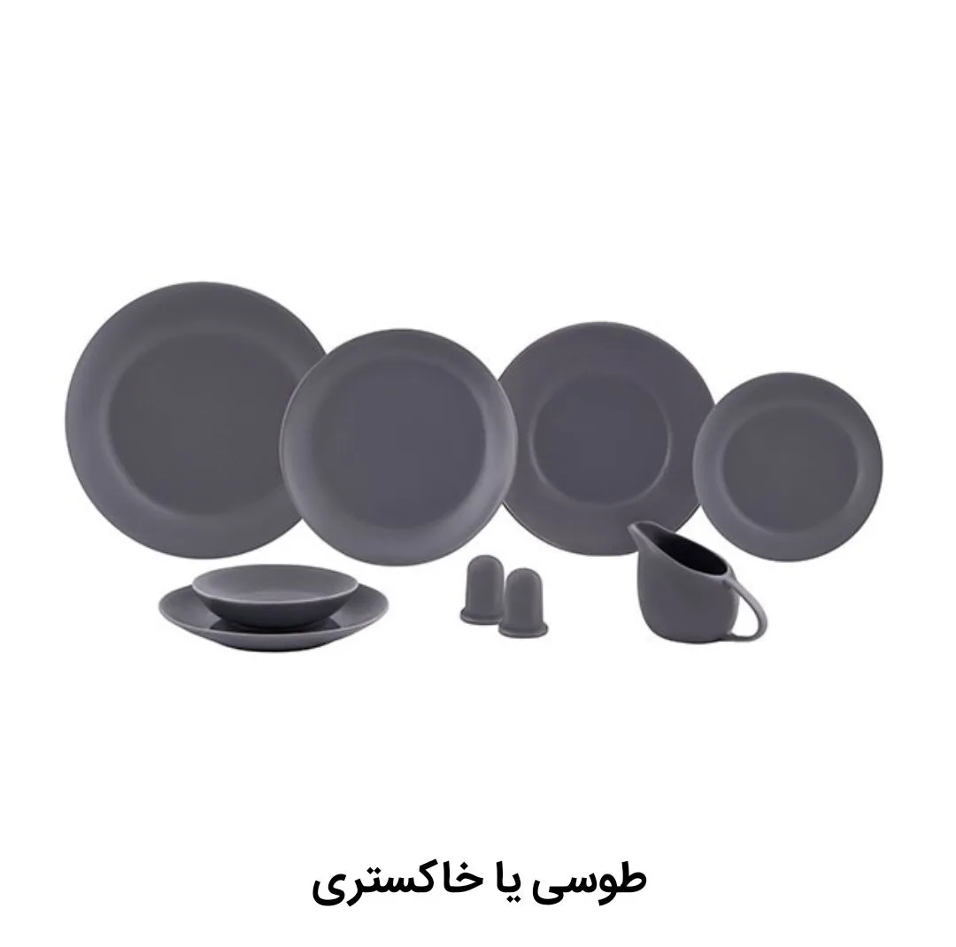 سرویس غذاخوری 30 پارچه 6 نفره رومز مدل استونور