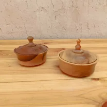 قندان چوبی ملوری وود مدل d