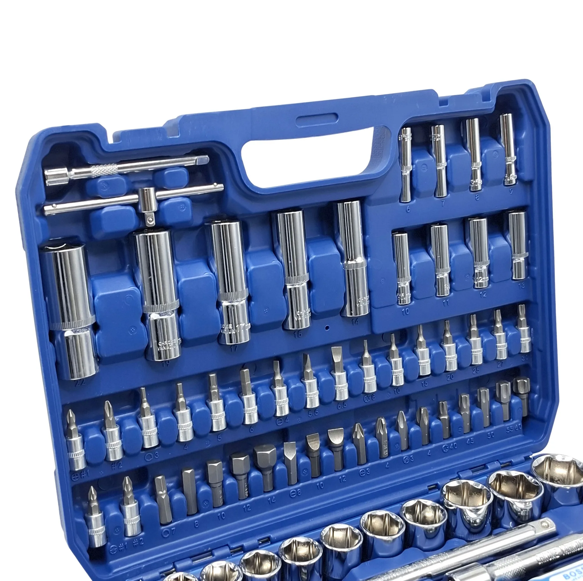 آچار بکس باس مدل BS-108PCS مجموعه 108 عددی