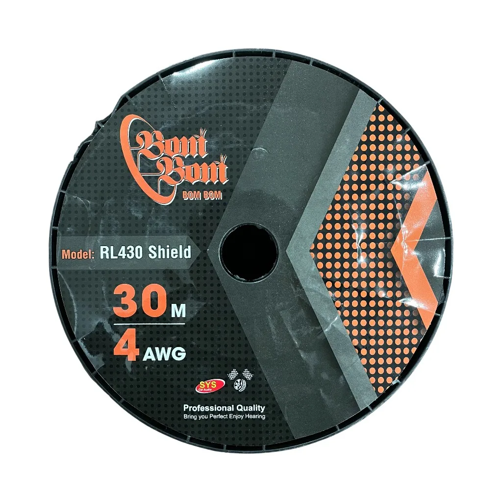 رول برق 4 گیج خودرو بوم بوم مدل RL430 طول 30 متر