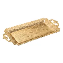 سینی مدل رولتی قلب گلدار
