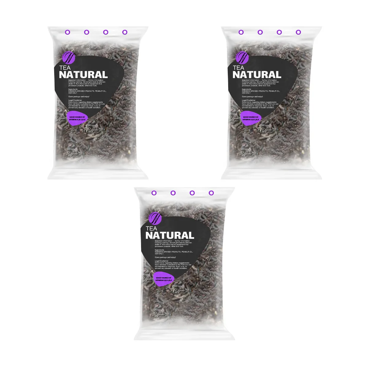 چای باروتی زرین سیلان نچرال - 500 گرم بسته 3 عددی