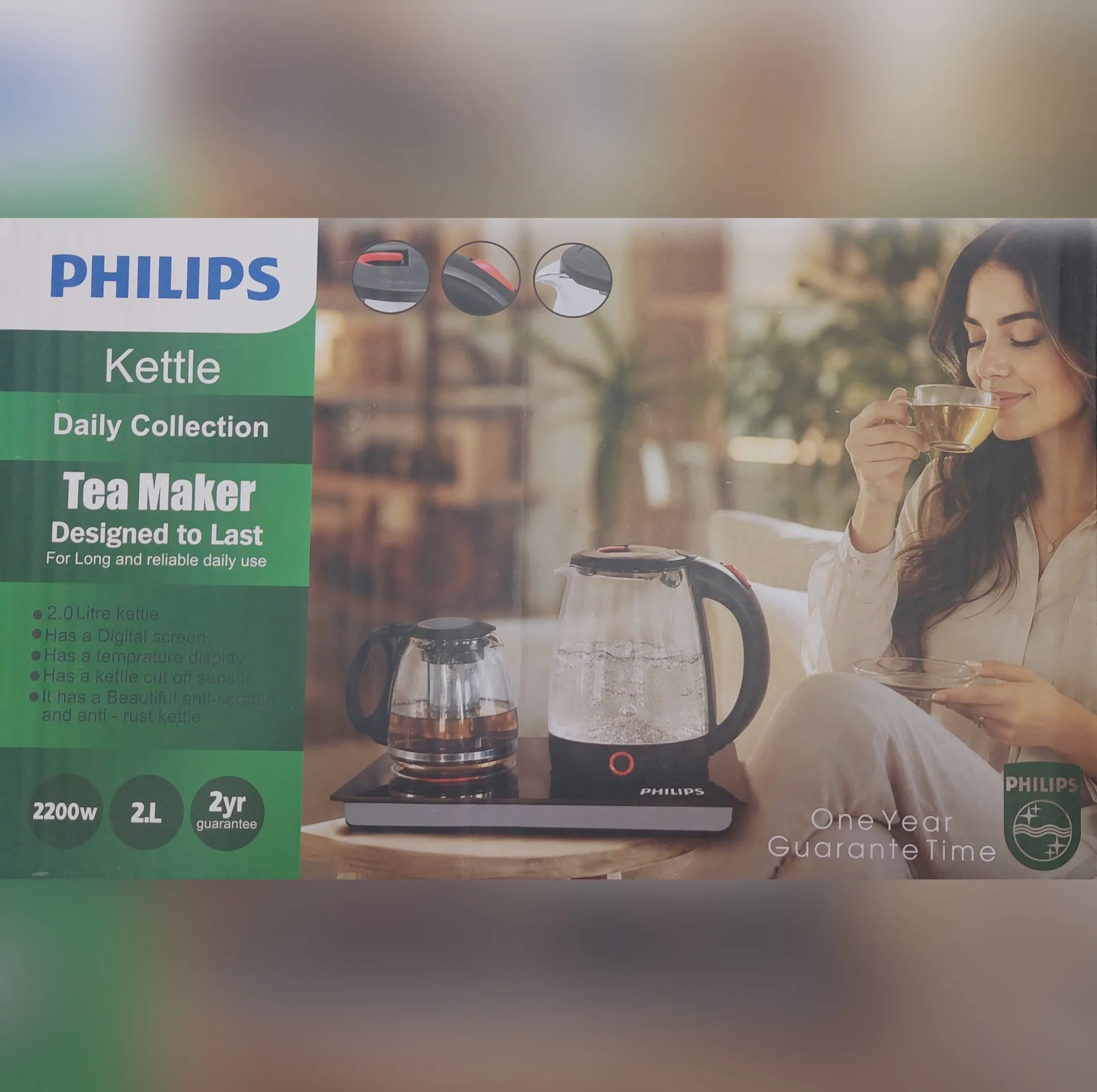 چایساز کنار هم فیلیپس مدل Kettle