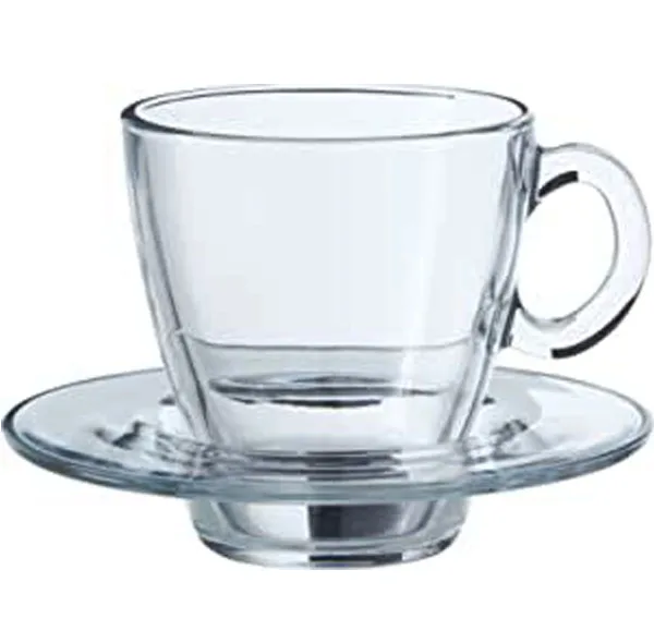 ست فنجان و نعلبکی 6 نفره پاشا باغچه مدل آکوا کد 95040