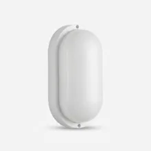 چراغ حمام دیواری پرشین لایت مدل واترپروف IP65 طرح روکار بیضی