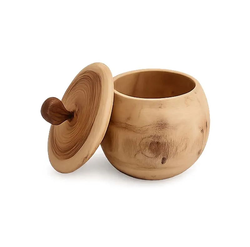 شکلات خوری چوبی مدل خمره ای