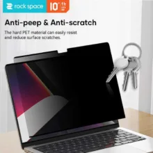 محافظ صفحه نمایش حریم شخصی راک اسپیس مدل MAGNETIC مناسب برای مک بوک های 16.2 اینچی